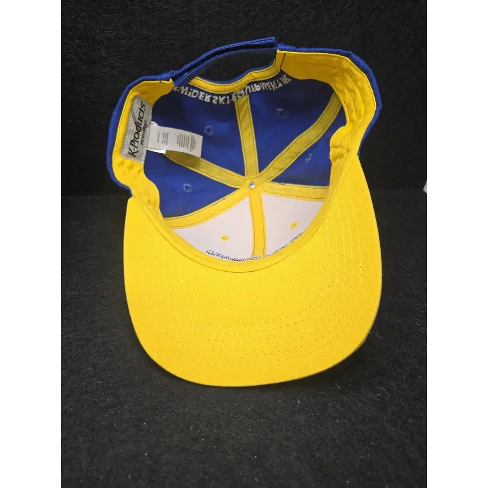 New Holland Equipment Baseball Hat Blue Yellow